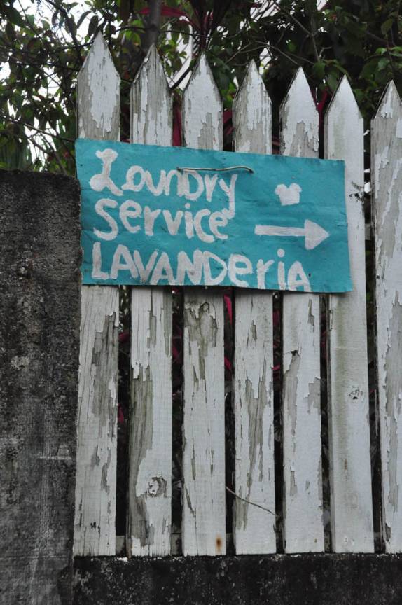 Estamos sempre atrás disso! (em Utila, ilha no litoral norte de Honduras)